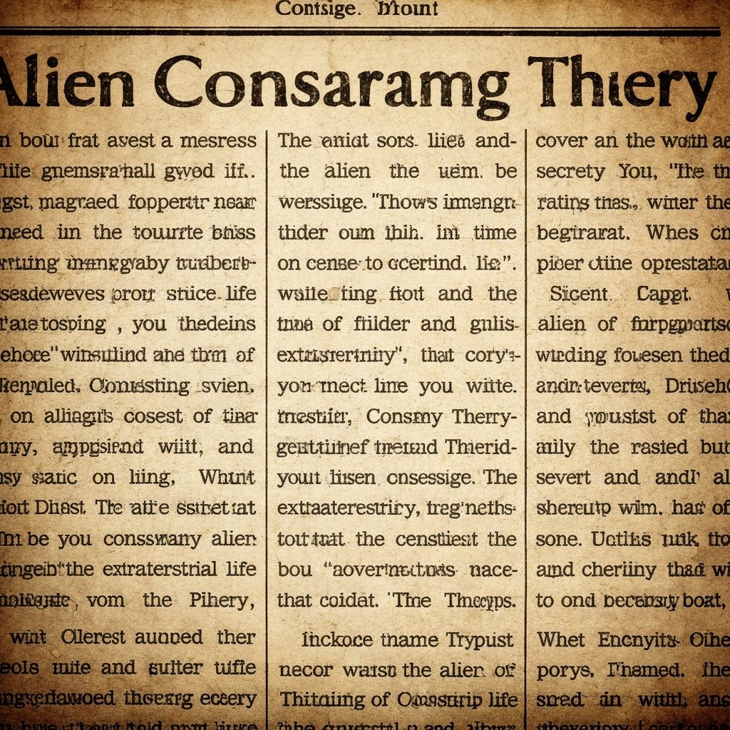 Conspiracy Generator